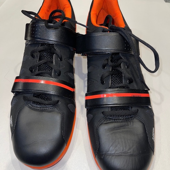 Reebok CrossFit men’s shoes in size 15, black and orange, NWOT, laced sneakers - Picture 5 of 16